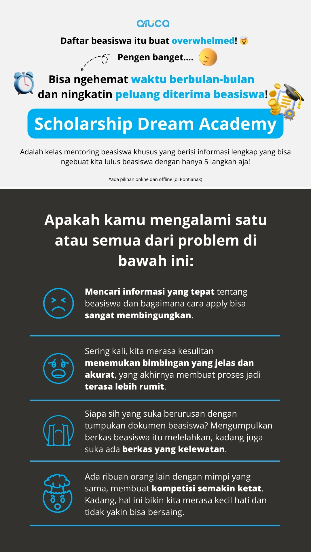 Materi kegiatan mentoring beasiswa Dream Academy